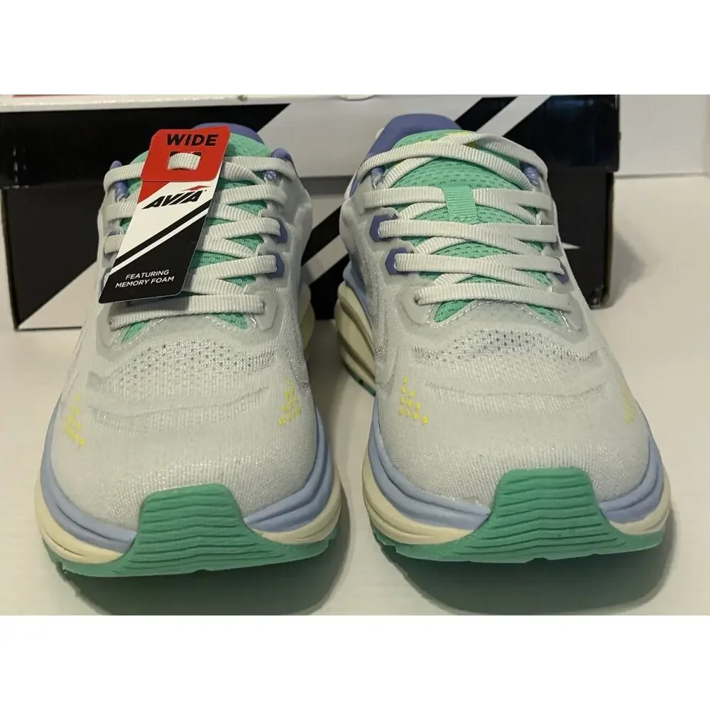 NEW Avia Avi-Move Women's Running Shoes Wide Light Blue Size 5.5 Memory Foam